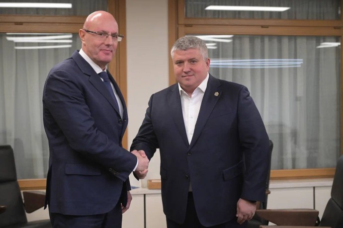 Александр Дронов и Дмитрий Чернышенко обсудили ряд важных тем