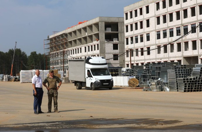 Военный городок для размещения 299-го парашютно-десантного полка строят в Ярославле