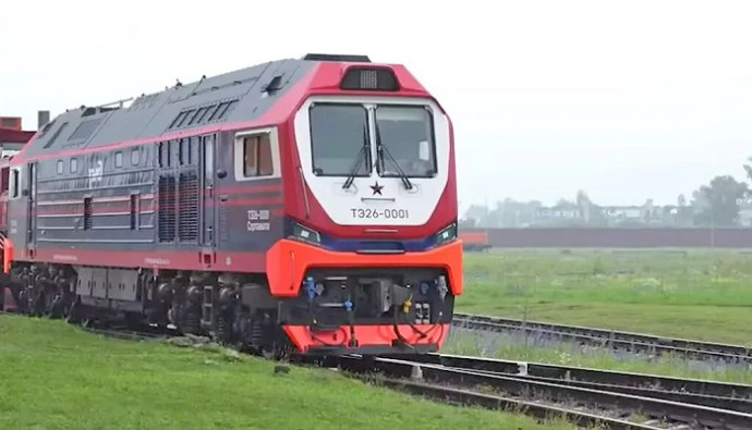 Новый российский грузопассажирский тепловоз ТЭ26 завершил опытный пробег