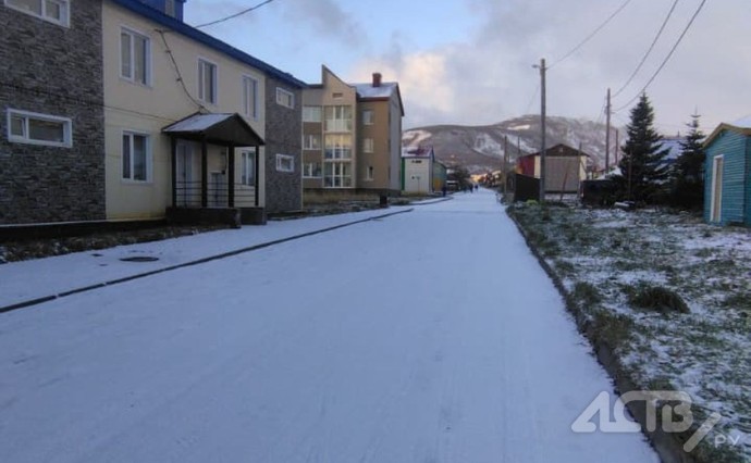 Столбик термометра в центральной части Сахалина опустился до -14 градусов