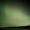 Северное сияние озарило небо Ленобласти