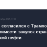 Стармер согласился с Трампом о недопустимости закупок странами ЕС российской нефти