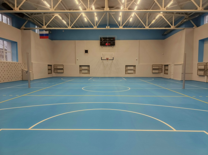 В Новгородской области завершили ремонт спортшколы с фиджитал-классом