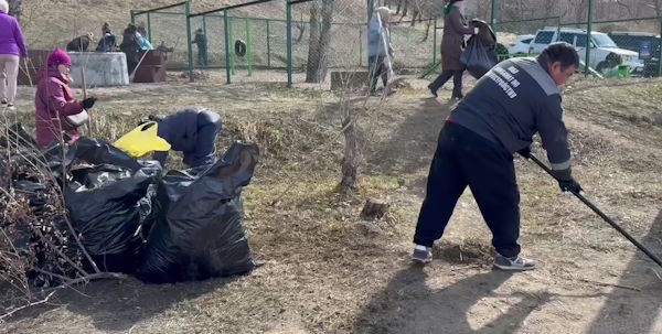 На субботник вышли семь тысяч улан-удэнцев