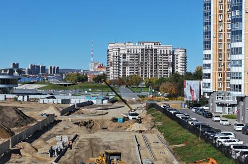 Краснофлотская в Благовещенске готова на 50 процентов Краснофлотская в Благовещенске готова на 50 процентов