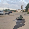 В райцентре в Бурятии стукнулись два мотоциклиста без прав