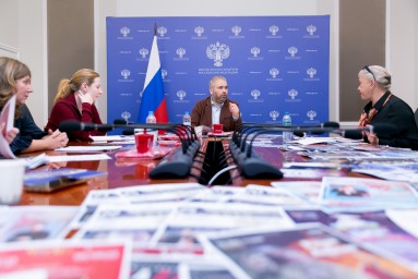 ﻿Андрей Малышев провел рабочую встречу с генеральным директором Северо-Кавказской филармонии им. В.И. Сафонова Светланой Бережной