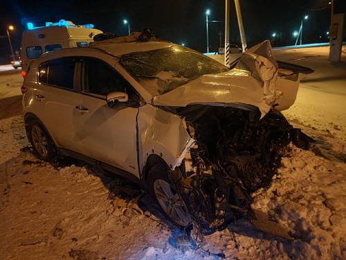 В Приамурье на трассе произошло смертельное ДТП