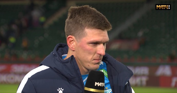 В «Зените» сделали новое заявление об Александре Соболеве после матча с «Краснодаром»