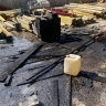 В Благовещенске в строящемся дома загорелся полистирол