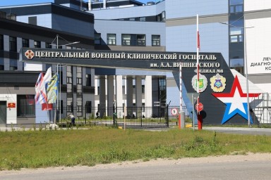 Госпиталь в Мирном начинает работу в новом здании