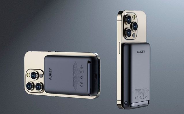 Aukey продолжает продажи внешнего аккумулятора Magnetic2 10000mah Qi2 30W и сетевого зарядного устройства Comet Mix 140W