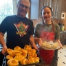 В Санкт-Петербурге раненых бойцов из Бурятии накормили буузами и пирожками