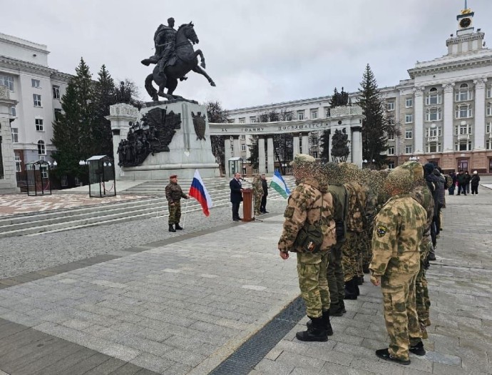 Бойцы башкирского батальона отправились в зону СВО после отпуска