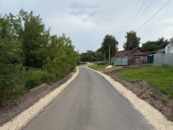 В Мордовии отремонтировали дорогу до села Новый Усад Краснослободского района