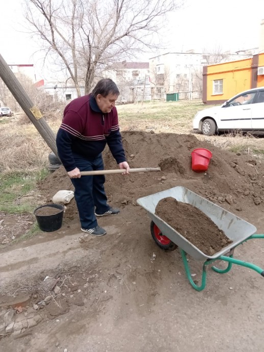 Дворы Астрахани украсят цветы: стартовала акция «Зелёный апрель»