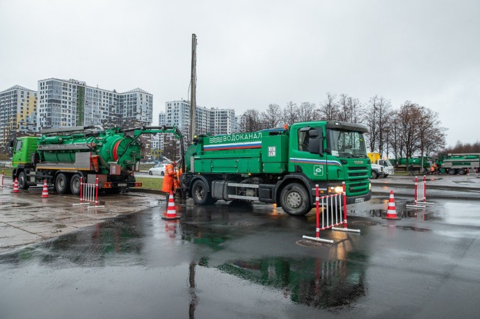 «Водоканал» с начала года построил и отремонтировал в Петербурге более 120 км сетей водоснабжения