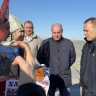 В Якутию прилетел космонавт Дмитрий Петелин...