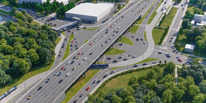 Более 283 км дорог построят в столице в ближайшие три года