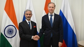 Денис Мантуров встретился с Министром иностранных дел Индии Субраманиамом Джайшанкаром