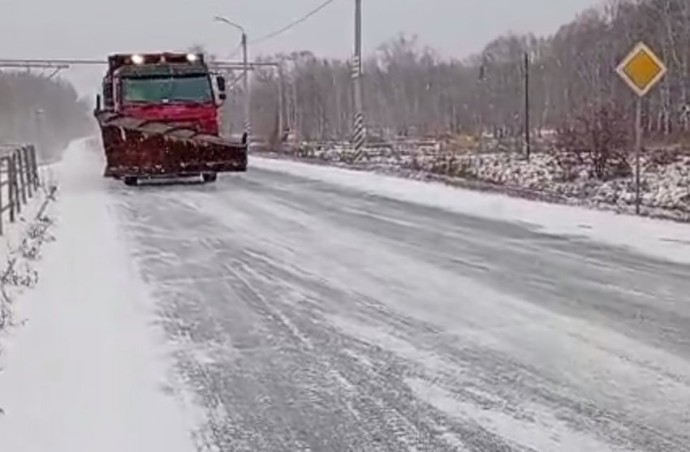 Челябинскую область завалило снегом