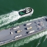 Французский морской дрон-камикадзе протаранил грузовое судно