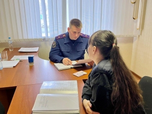 Сотрудники центрального аппарата СК России провели прием граждан в Липецкой области