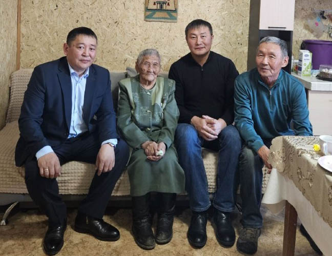 Жительнице Агинского округа исполнилось 102 года