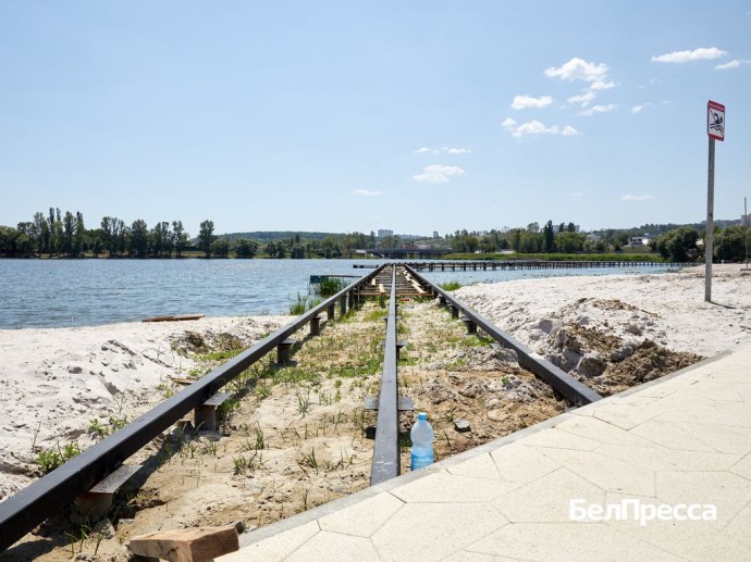 Два берега центрального пляжа в Белгороде свяжет пешеходная терраса