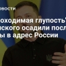 "Непроходимая глупость". Зеленского осадили после угрозы в адрес России