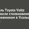 Водитель Toyota Voltz погиб после столкновения с внедорожником в Усольском районе