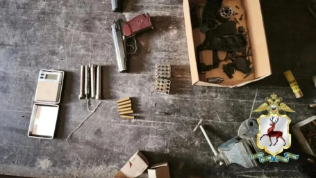 Мужчина из Нижегородской области делал оружие для себя