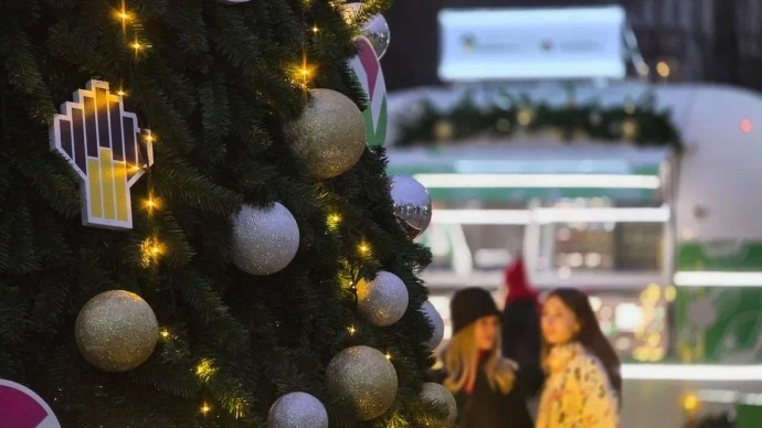 В Уфе появилось еще одно красивое место для новогодней фотосессии