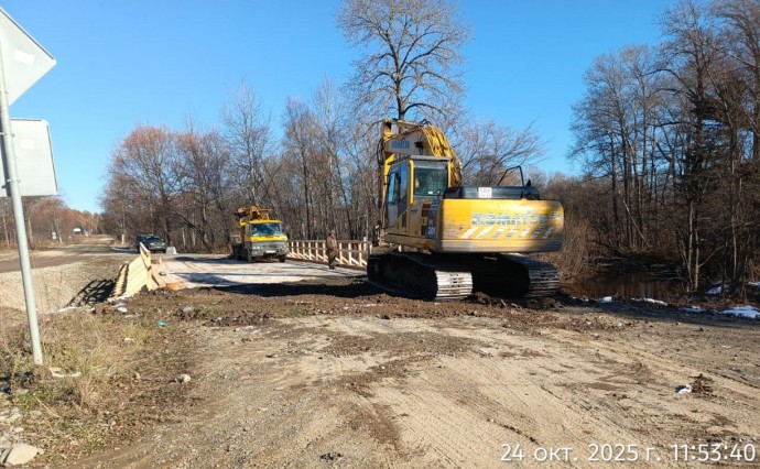 В селе Молодёжном открыли движение по отремонтированному мосту В селе Молодёжном открыли движение по отремонтированному мосту