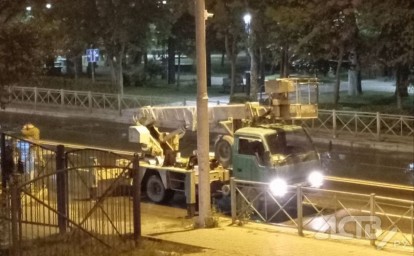 Южносахалинцы проснулись ночью от грохота ремонтных работ