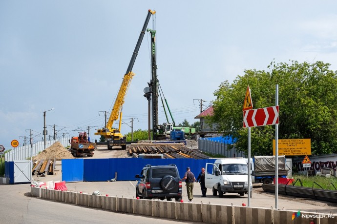 Будущий тоннель под Транссибом огородили забором