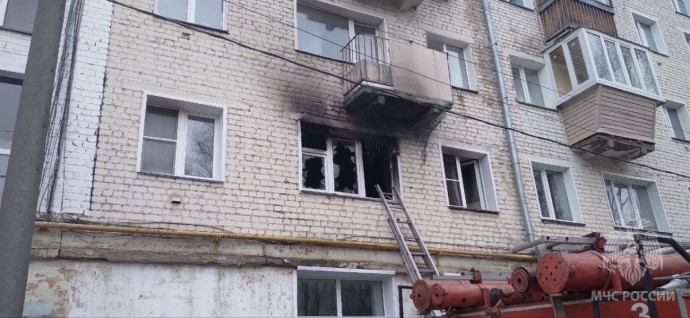 Два человека погибли при пожаре в Кирове