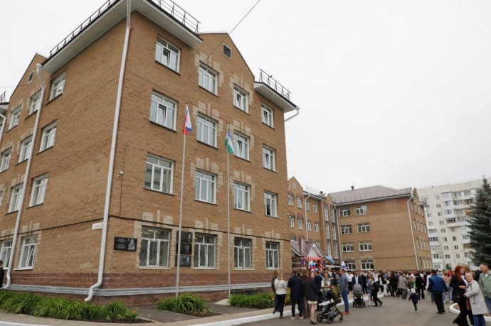 В Уфе затонская школа приняла учеников после ремонта