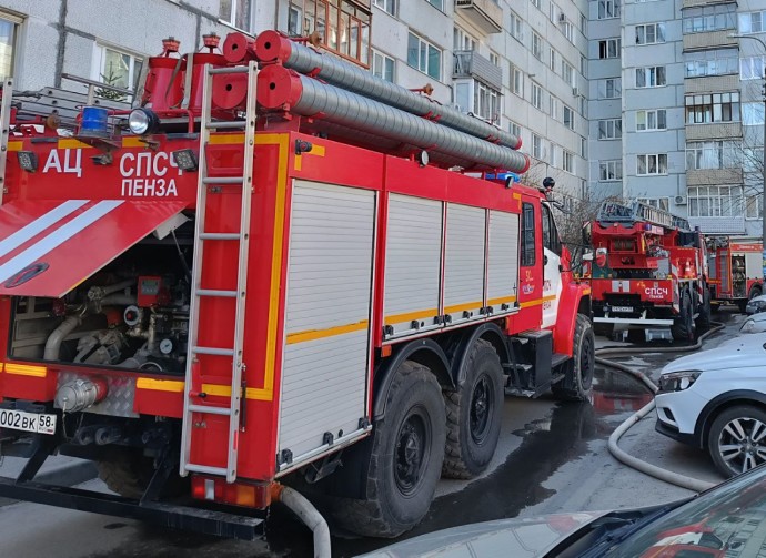 При пожаре в Мокшанском районе погиб мужчина