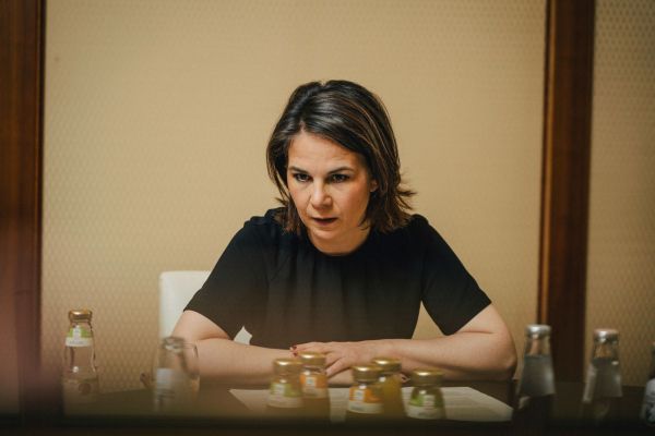 Надо бы разобраться: Бербок потеряла дар речи на словах «Российская Федерация»