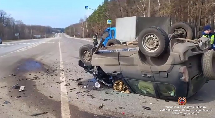 Два человека пострадали в ДТП в Шебекинском округе