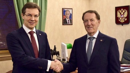 Алексей Гордеев и Максим Протасов обсудили расширение «зеленых» стандартов и развитие экспорта