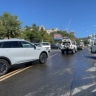 Фура разлила солярку: во Владивостоке в эти минуты произошла серия ДТП из-за большегруза