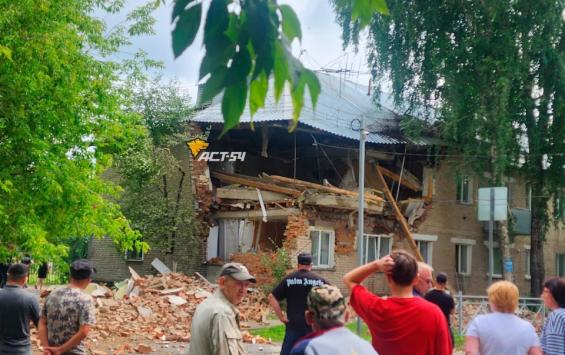 Взрыв в жилом доме в Новосибирской области: один погибший, есть пострадавшие