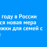 В 2036 году в России появится новая мера поддержки для семей с детьми