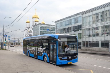 На северо-востоке Москвы заработал новый электробусный маршрут