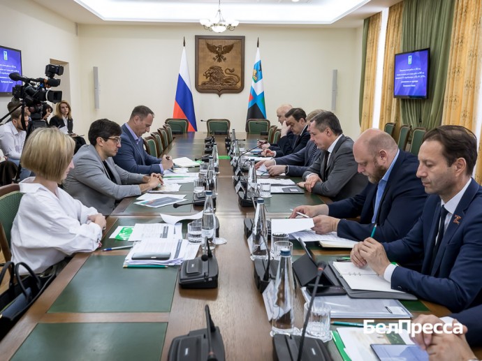 Губернатор Гладков обсудил с руководством «Русагро» проекты в Белгородской области