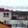 В Южно-Сахалинске беспилотник нашёл наледь и снежные навесы на крышах домов