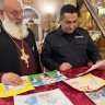 В храме Железногорска открыли выставку школьных рисунков о добре и службе