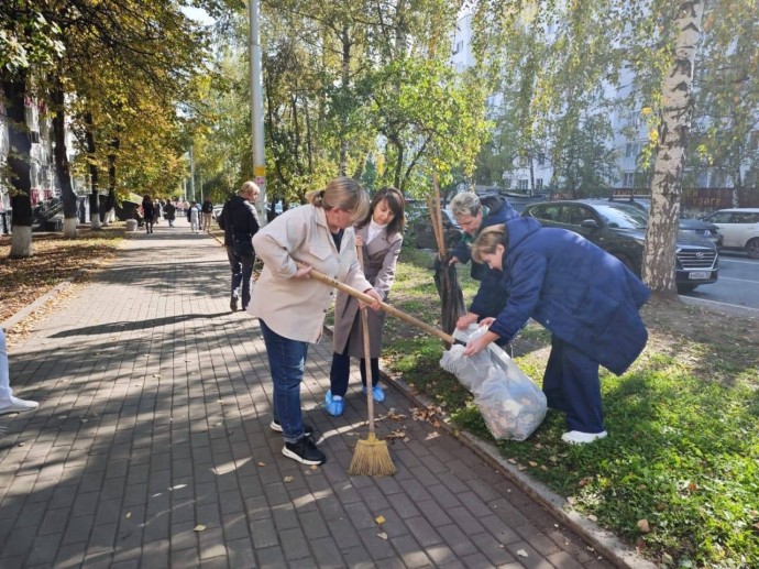 В Уфе на субботник вышли более 54 тысяч человек